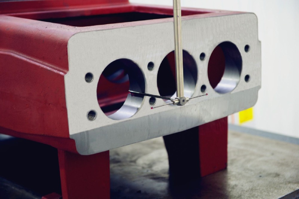 CMM Inspection of Geometric Tolerances in High Pressure Plunger Pump Power Frame