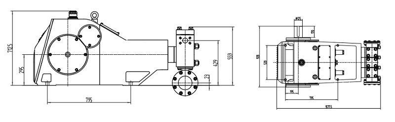 High Pressure Triplex Plunger Pump